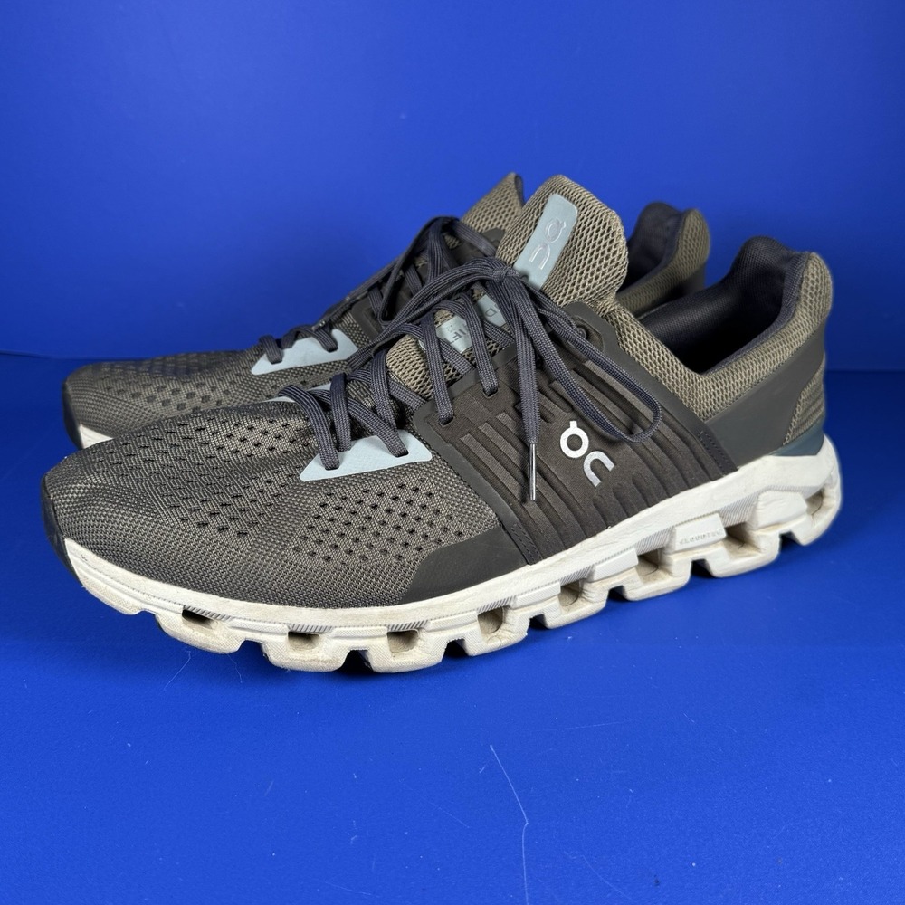 On Running Cloudswift 4 Men's 13 Green Athletic Running Shoes On Clouds